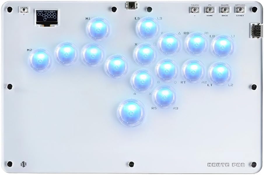 レバーレス コントローラー アケコン OLED RGB SOCD方向制御 PS5 Amazon.co.jp: レバーレス アーケード コントローラー (PS5